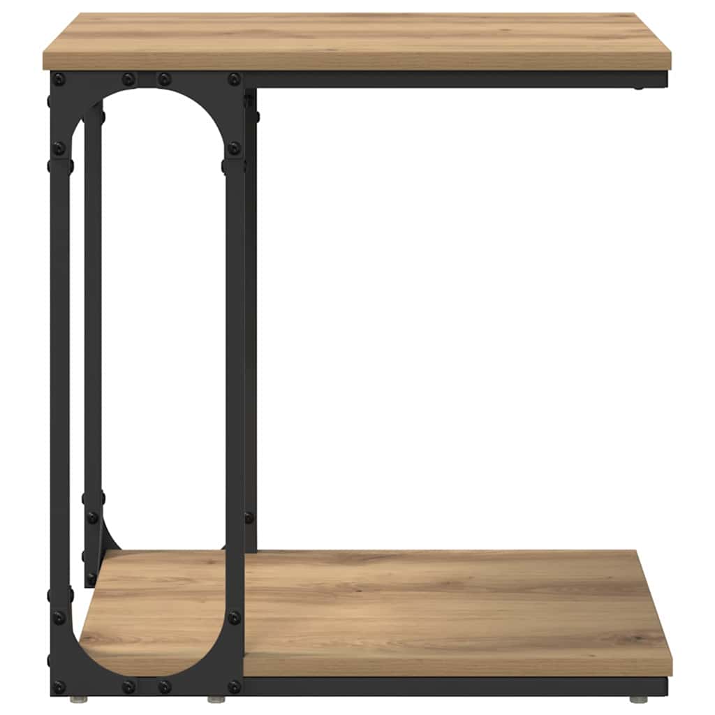 Mesa Lateral Madeira antiga 50 x 35 x 52 cm Madeira processada