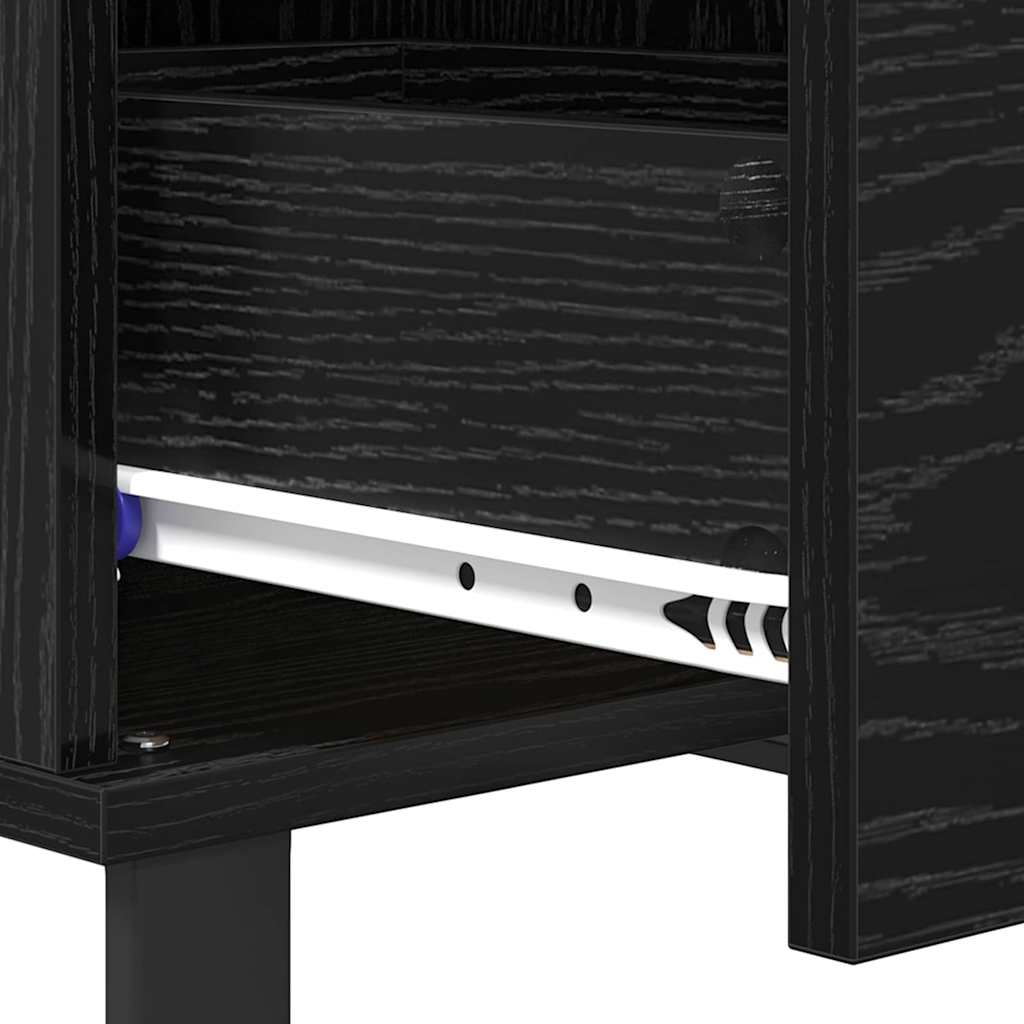 Mesa de centro com gaveta Carvalho Artesanal 55 x 55 x 36,5 cm