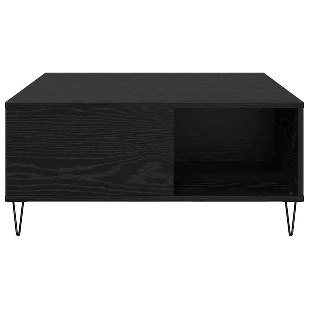 Mesa de centro Carvalho preto 80 x 80 x 36.5 cm