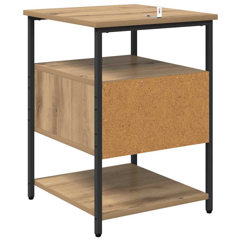 Armário de Cabeceira carvalho artisiano 40 x 42 x 56 cm