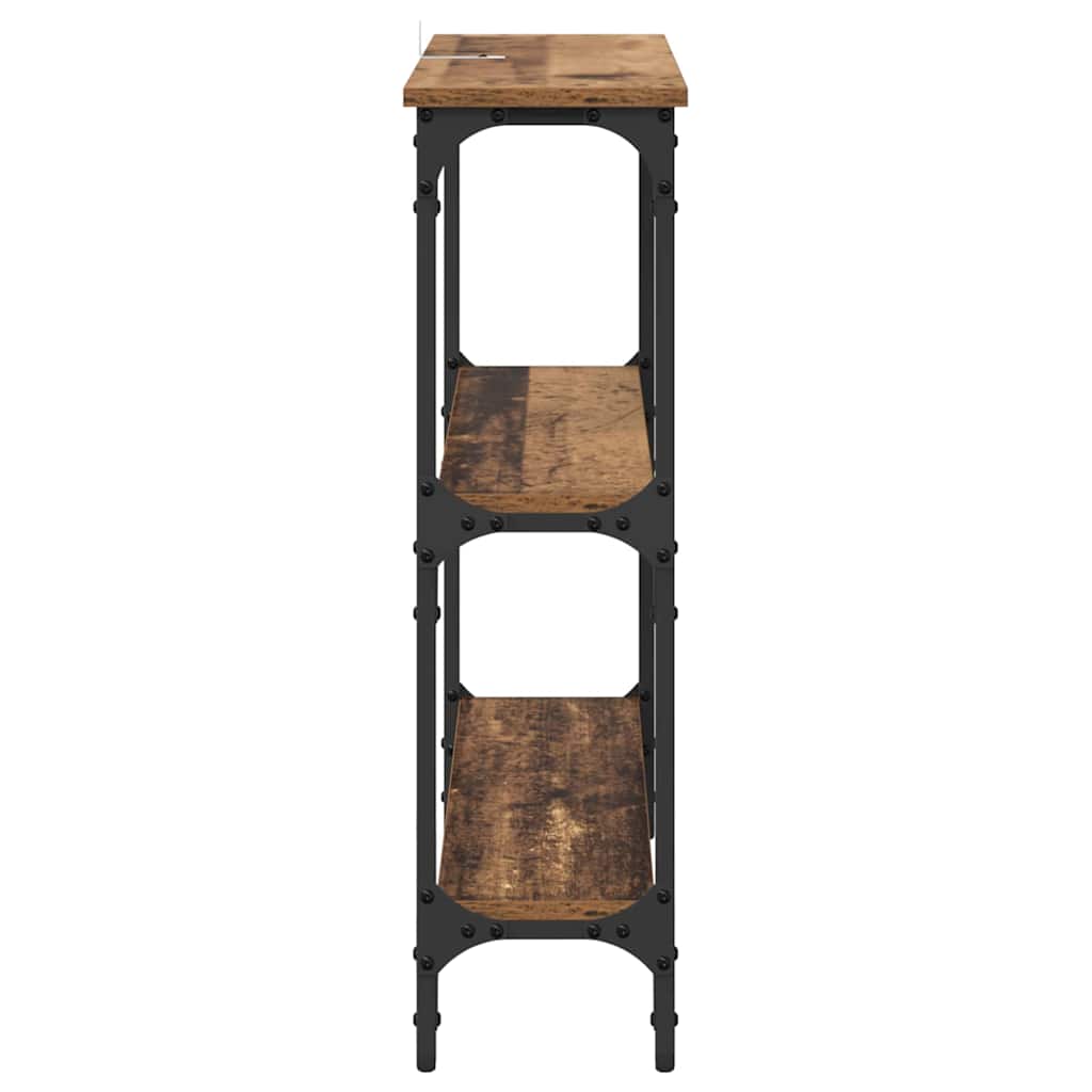 Aparador com prateleira Madeira antiga 75 x 22.5 x 75 cm