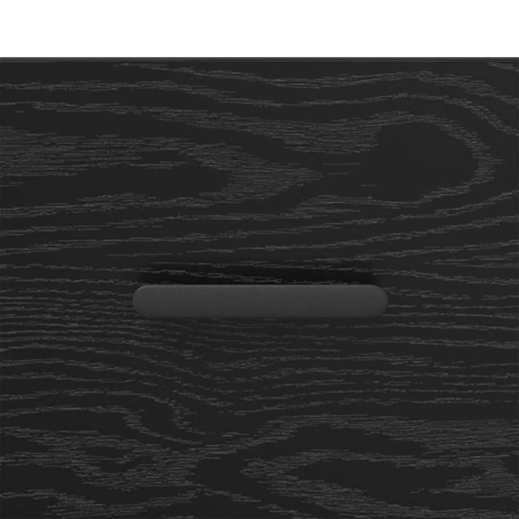 Armário de Cabeceira Carvalho preto 35 x 35 x 20 cm