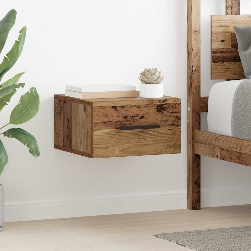 Armário de Cabeceira Madeira antiga 35 x 35 x 20 cm