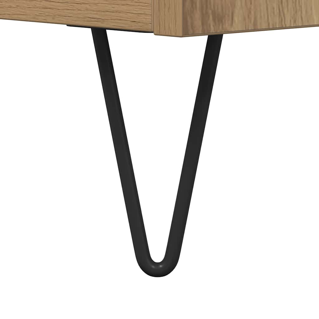 Mesa de centro Carvalho Artesanal 60 x 44,5 x 45 cm