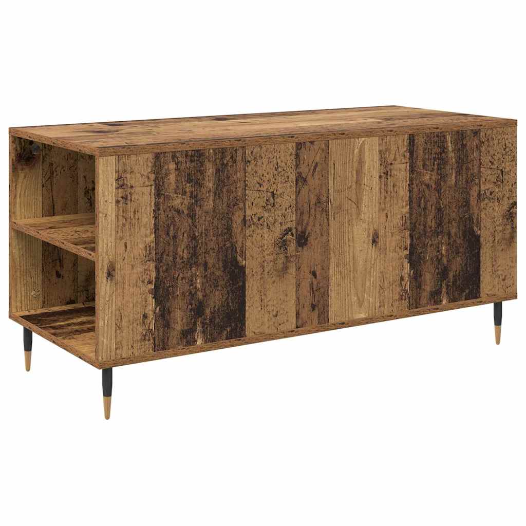 Mesa de centro com gaveta Madeira antiga 102 x 44,5 x 50 cm