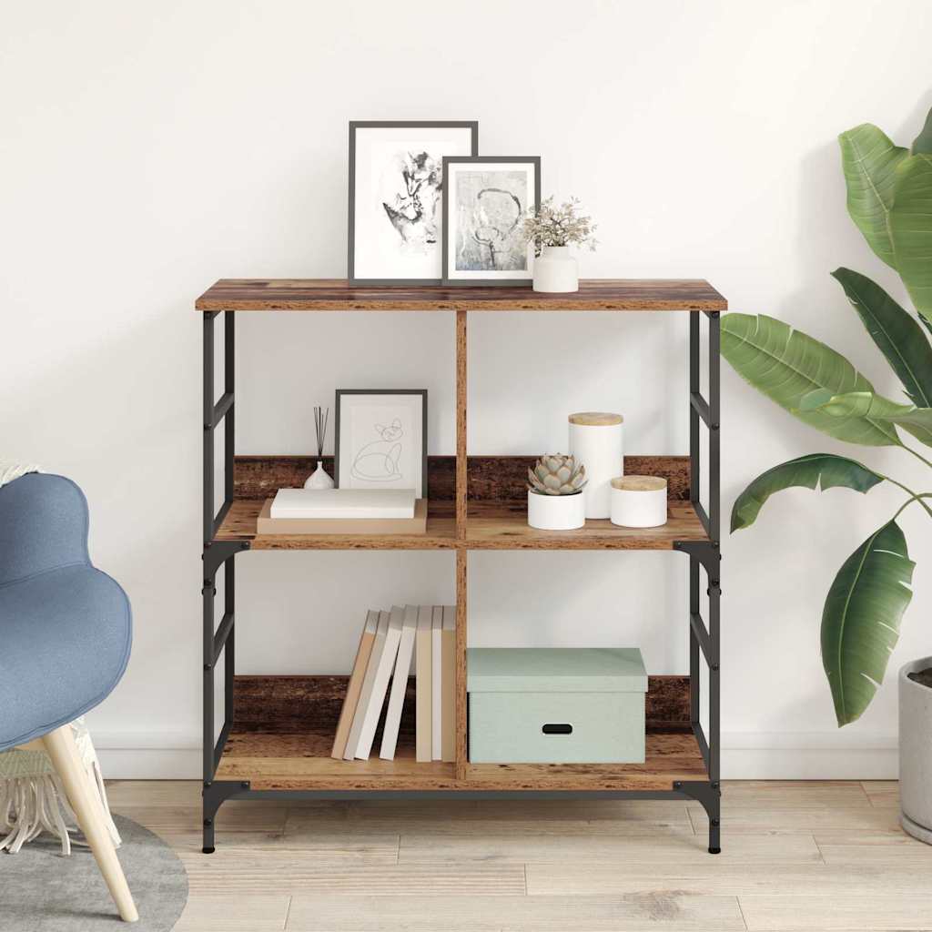 Estante Madeira antiga 78.5 x 33 x 82 cm Madeira processada