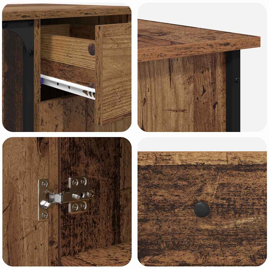 Mesa Madeira Antiga 141 x 141 x 75 cm Madeira processada