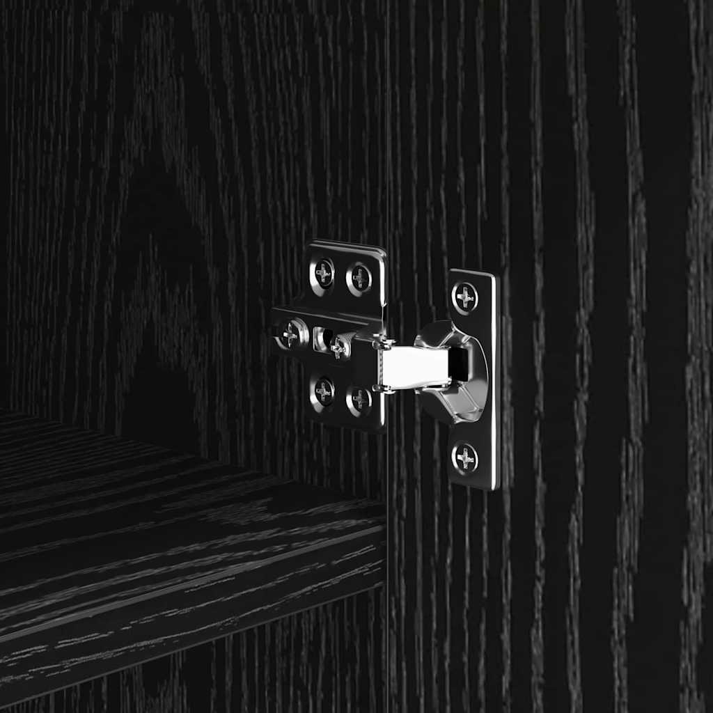 Buffet Carvalho preto 42,5 x 40 x 93 cm Madeira processada