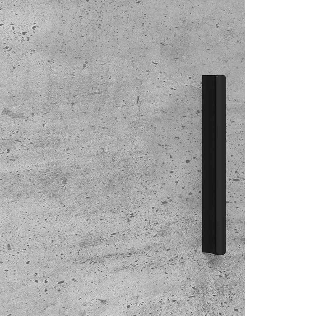 Armário de Banheiro com porta Cinzento cimento 61 x 35 x 64 cm