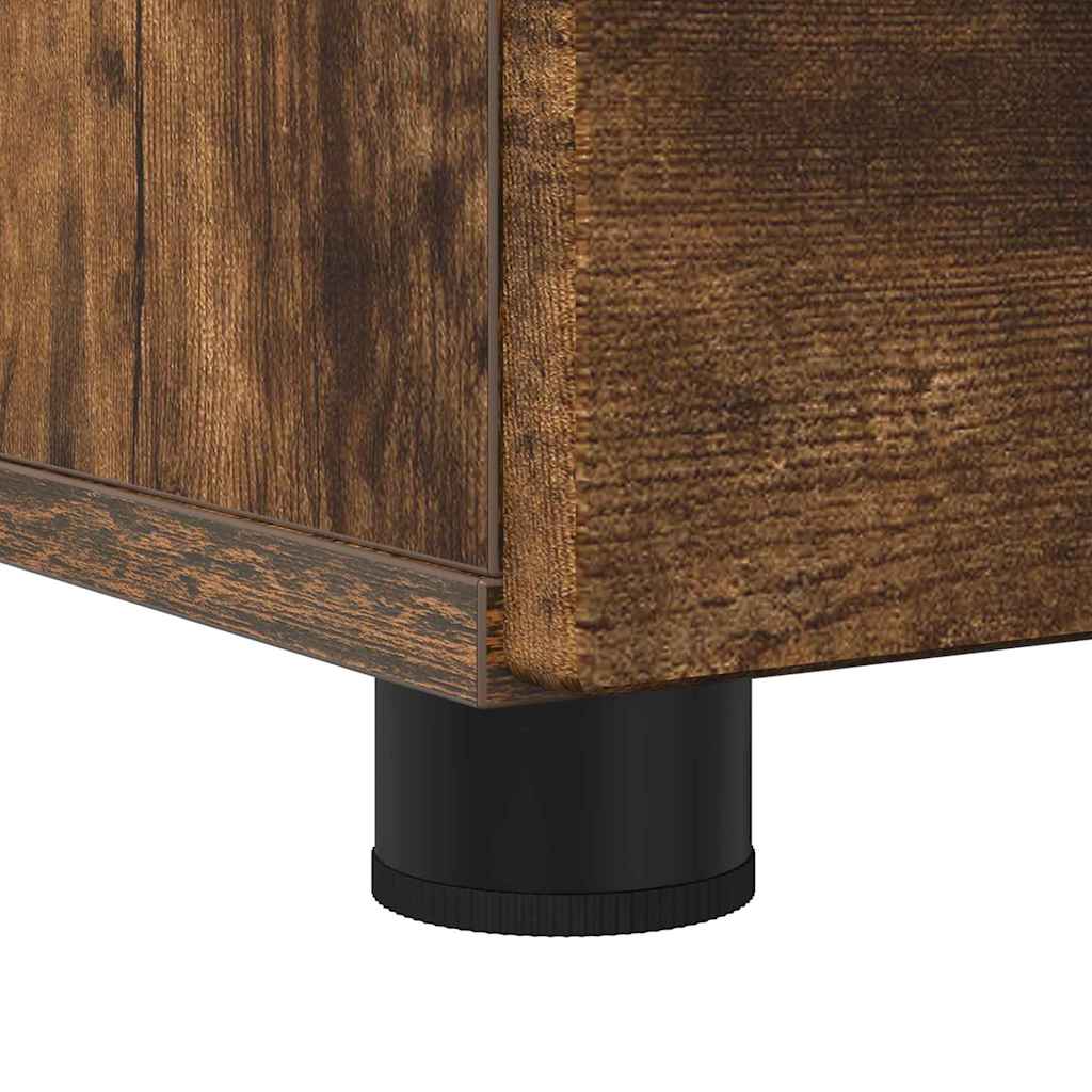 Armário de Banheiro Carvalho fumado 76,5 x 35 x 64 cm