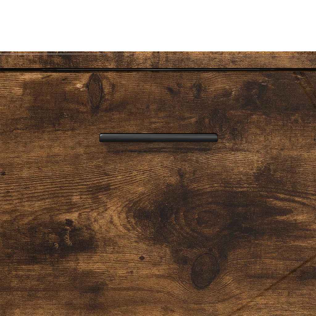 Armário de Banheiro Carvalho fumado 76,5 x 35 x 64 cm