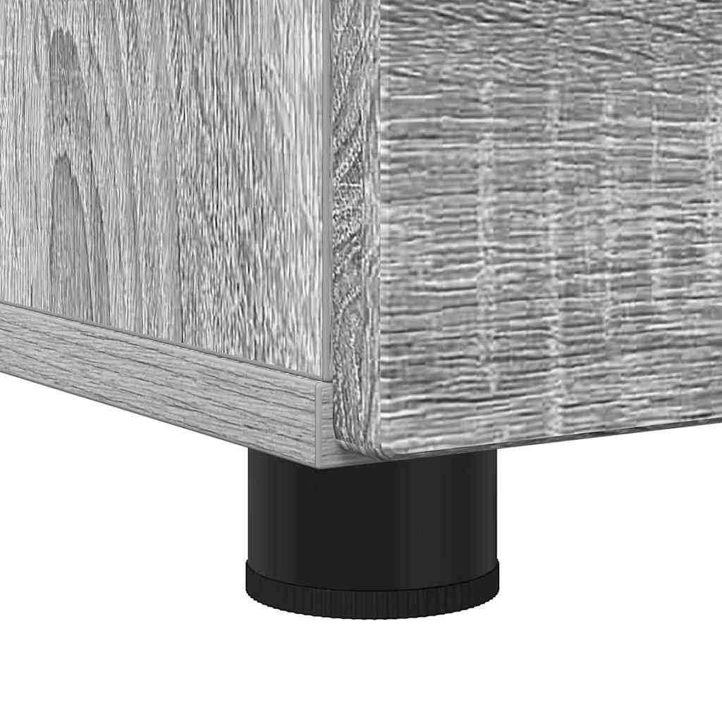 Armário de Banheiro Sonoma cinzento 76,5 x 35 x 64 cm