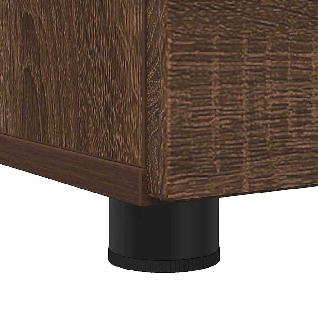 Armário de Banheiro Carvalho castanho 76,5 x 35 x 64 cm