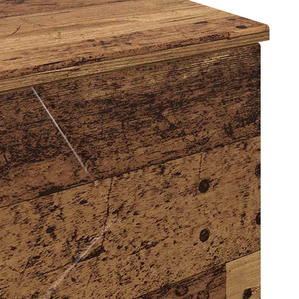 Armário de Banheiro com gaveta Madeira antiga 76,5 x 35 x 64 cm