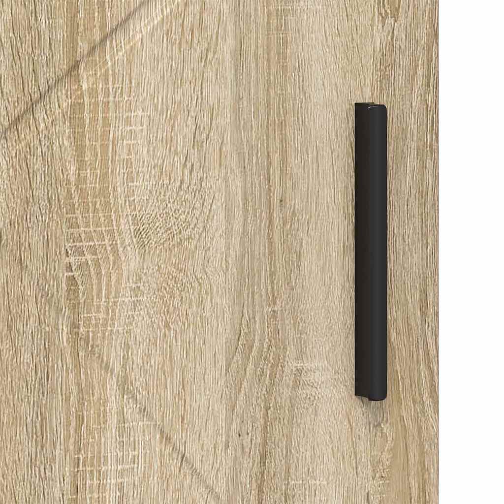 Armário de Banheiro com porta Carvalho sonoma 60 x 35 x 80 cm