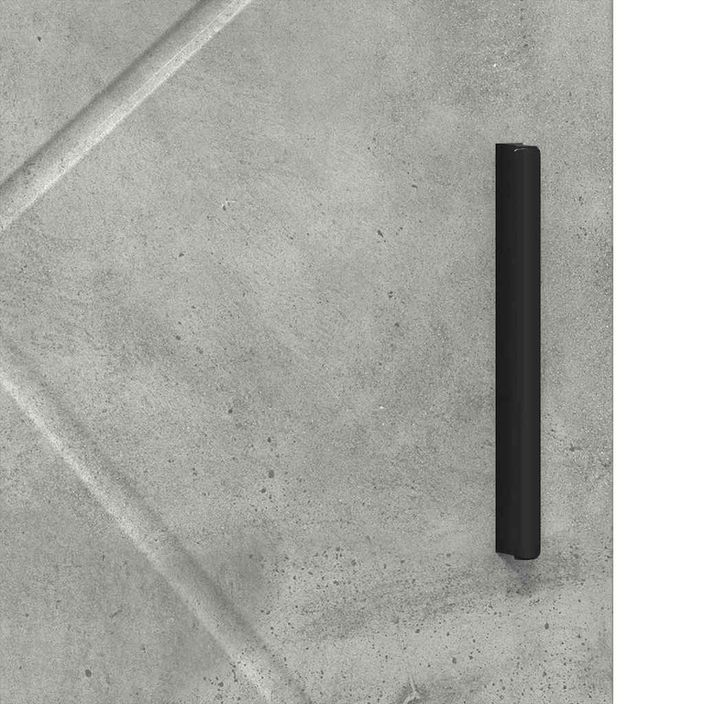 Armário de Banheiro com porta Cinzento cimento 30 x 35 x 95 cm