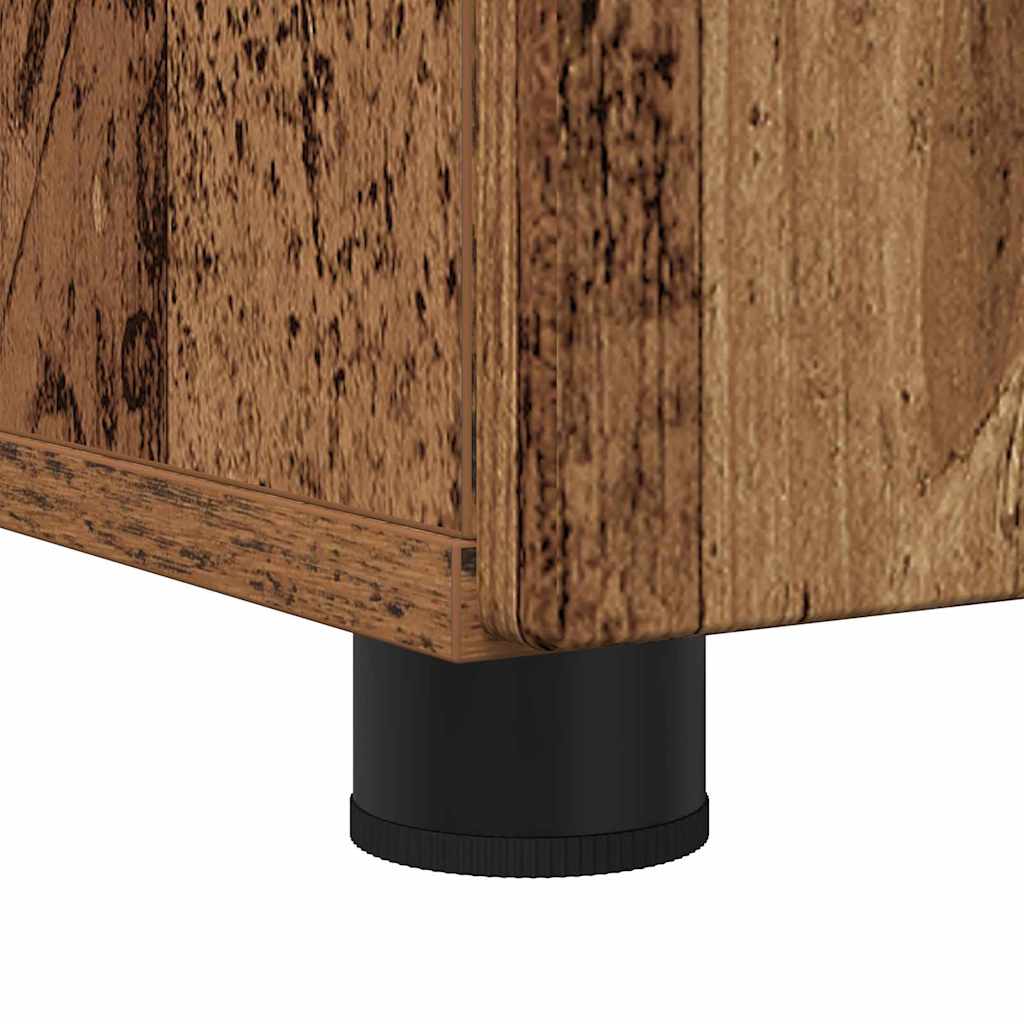 Armário de Banheiro com gaveta Madeira antiga 30 x 35 x 80 cm