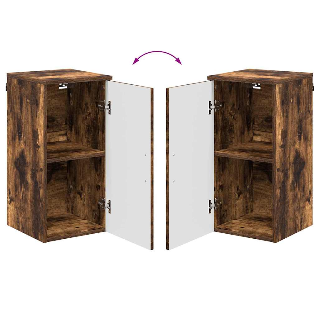 Armário de Banheiro com porta Carvalho fumado 30 x 31,5 x 61 cm