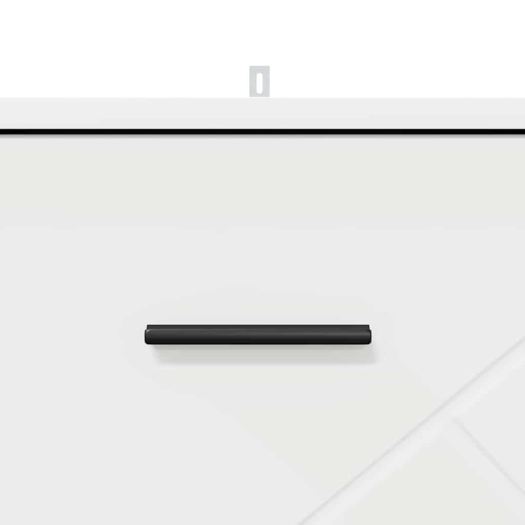 Armário de Cabeceira Branco 38 x 38 x 66 cm Madeira processada