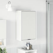 Armário de Banheiro Branco brilhante 39 x 23,5 x 65 cm