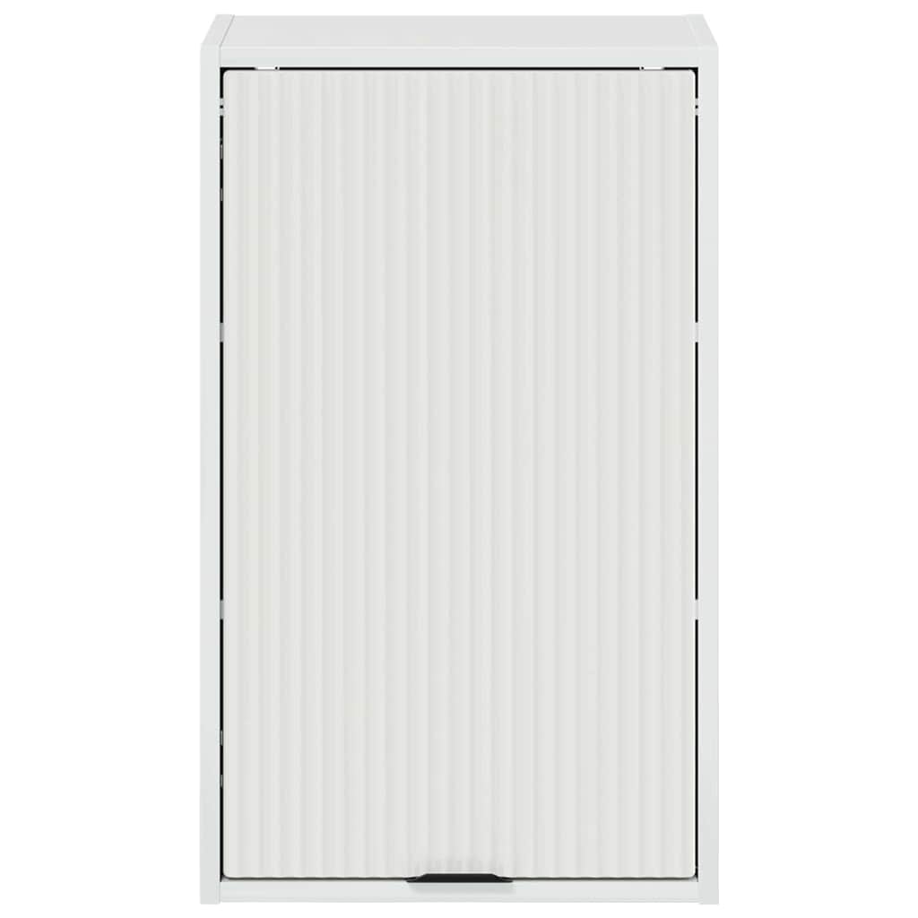 Armário de Banheiro Branco brilhante 39 x 23,5 x 65 cm