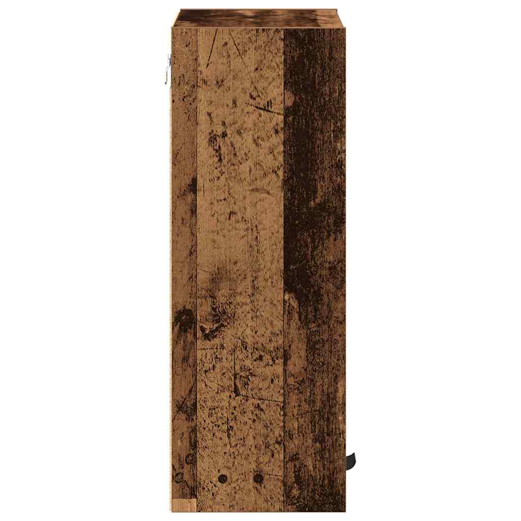 Armário de Banheiro com porta Madeira antiga 39 x 23,5 x 65 cm