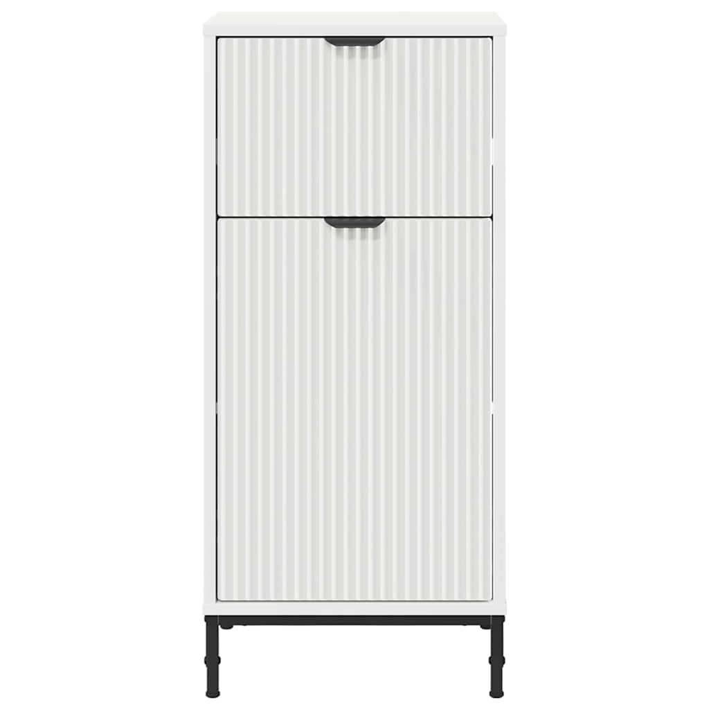 Armário de Banheiro Branco brilhante 39.5 x 36 x 88 cm