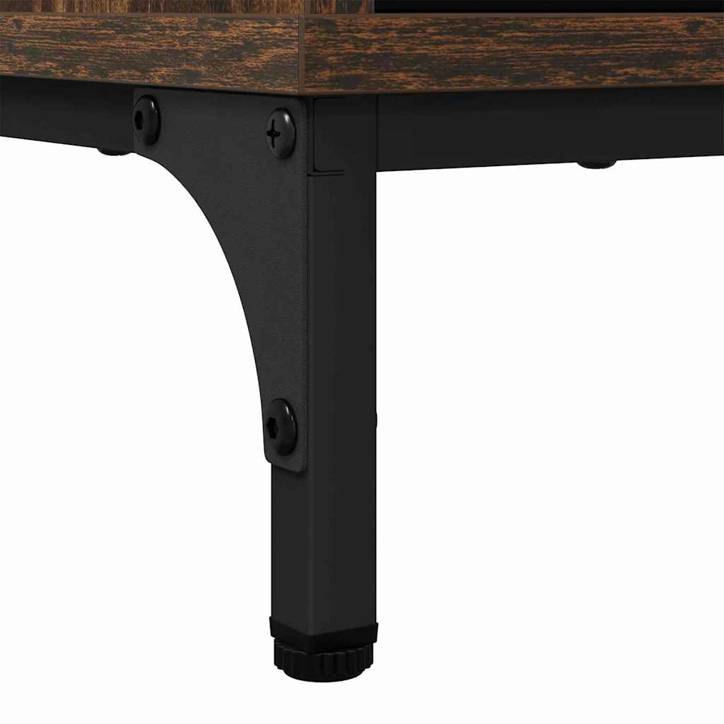 Buffet Carvalho fumado 79.5 x 33 x 82 cm Madeira processada