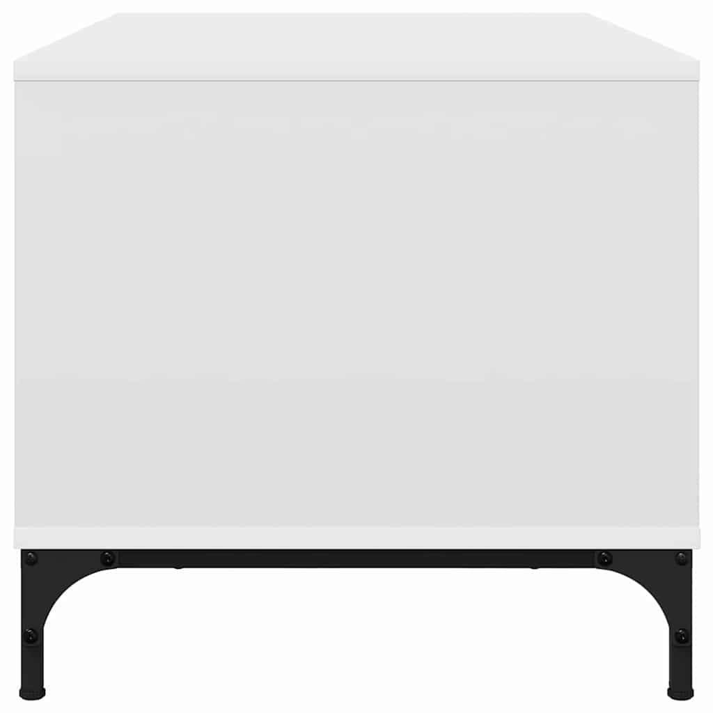 Mesa de centro Branco 90 x 49 x 46 cm Madeira processada