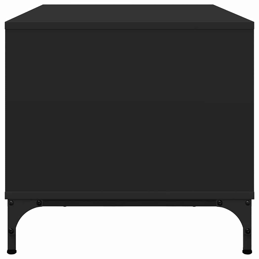 Mesa de centro Preto 90 x 49 x 46 cm Madeira processada