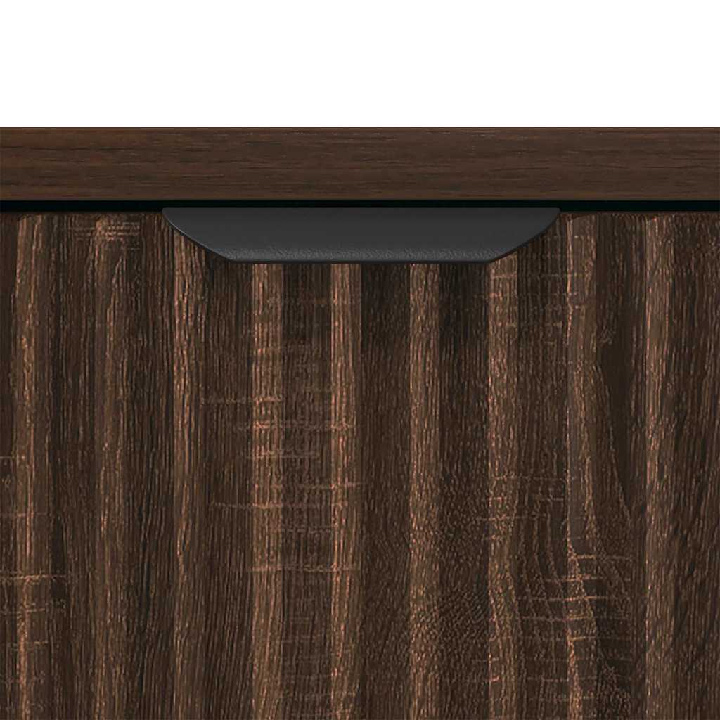 Mesa de centro Carvalho castanho 90 x 49 x 46 cm