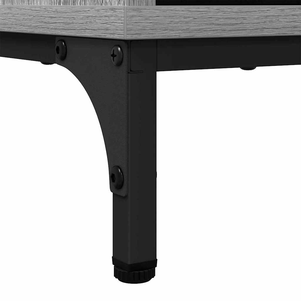 Buffet Sonoma cinzento 89,5 x 33 x 82 cm Madeira processada