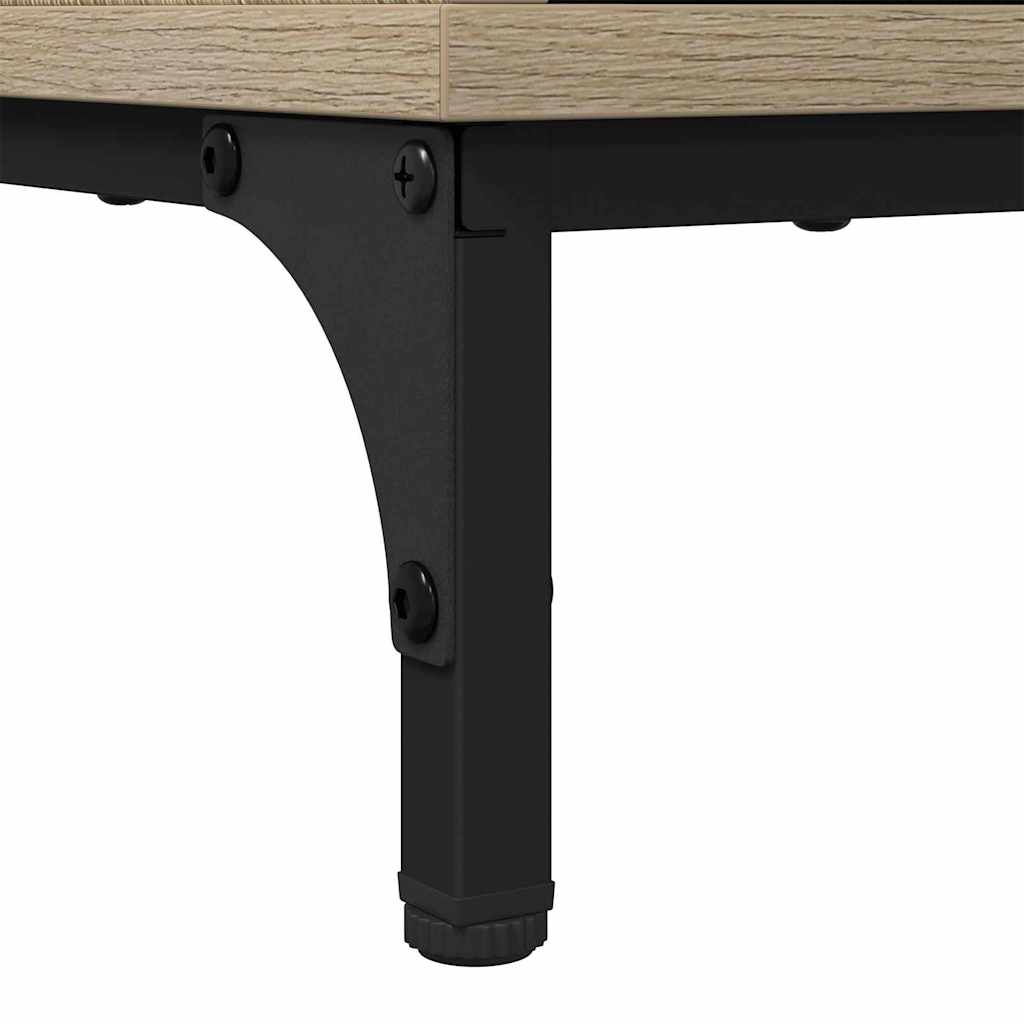Mesa-de-cabeceira com gaveta Carvalho sonoma 63.5 x 36 x 61 cm