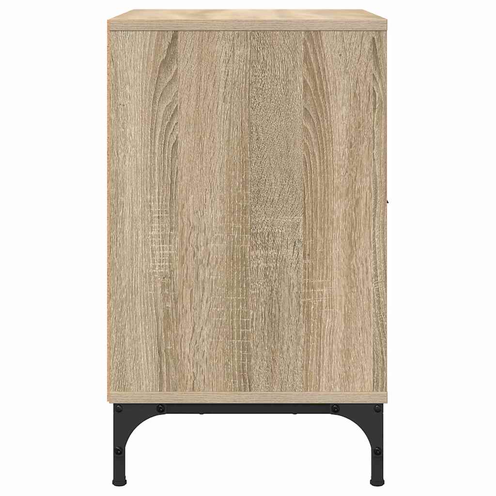 Mesa-de-cabeceira com gaveta Carvalho sonoma 49 x 36 x 61 cm