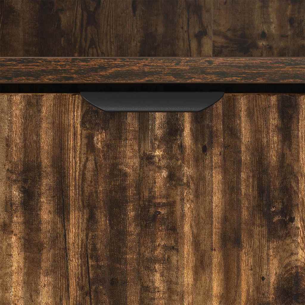 Mesa-de-cabeceira com gaveta Carvalho fumado 49 x 36 x 61 cm