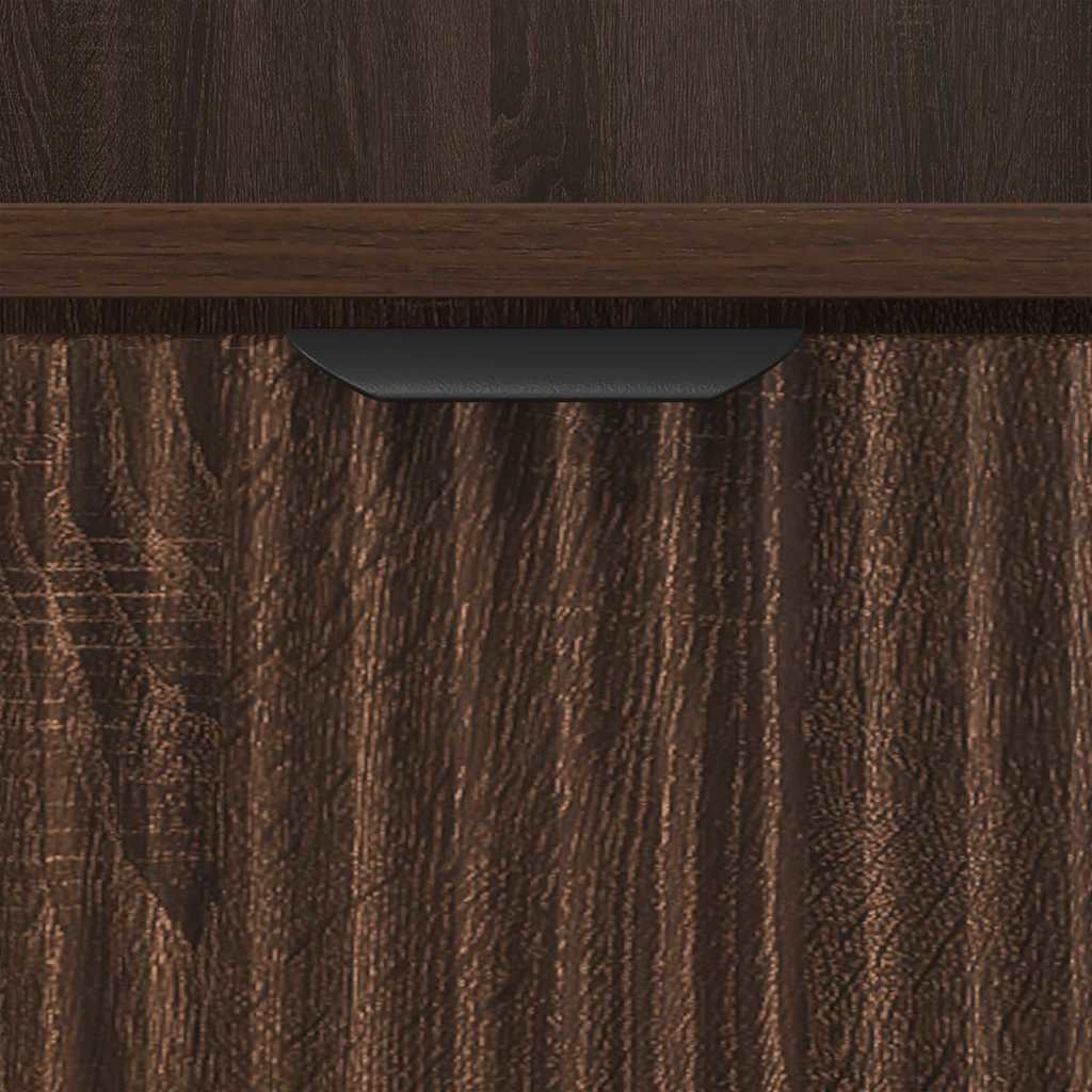 Mesa-de-cabeceira com gaveta Carvalho castanho 49 x 36 x 61 cm