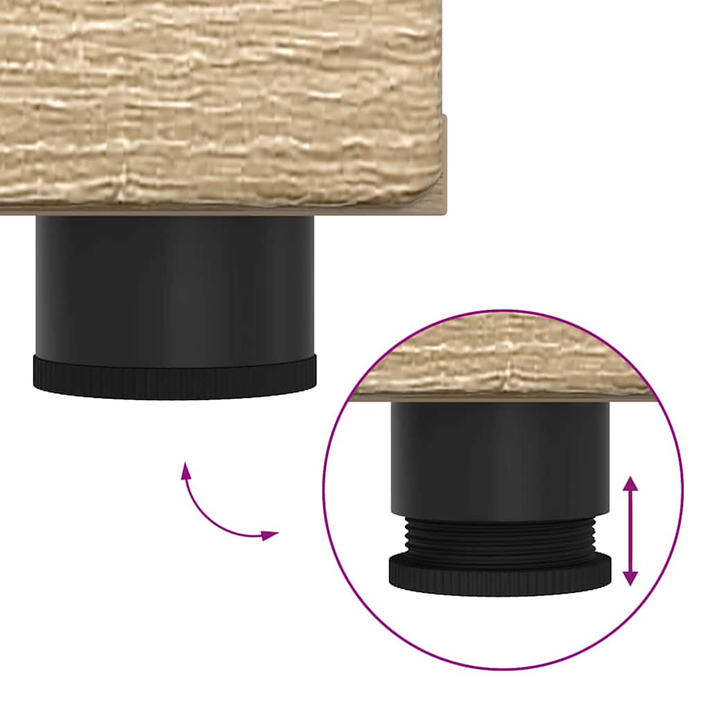 Gabinete para TV com gaveta Carvalho sonoma 150 x 39 x 30 cm