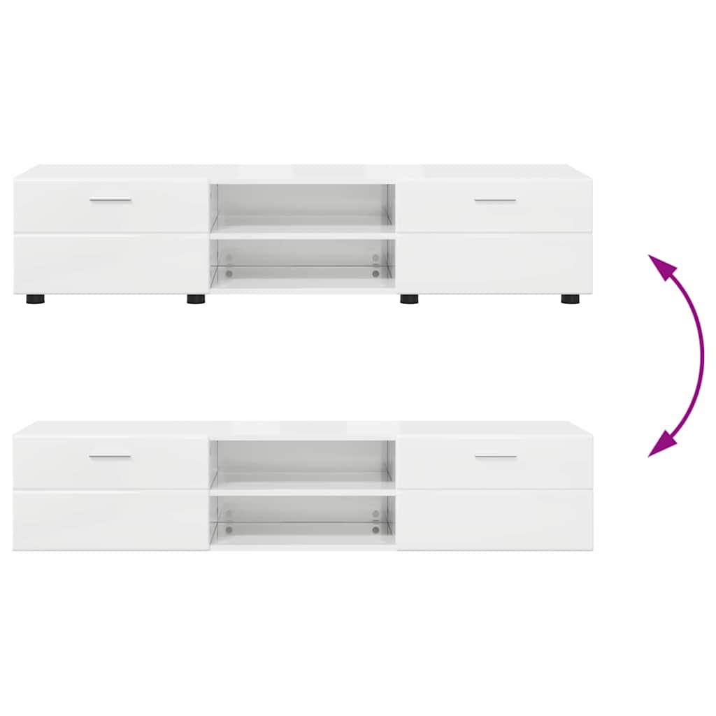 Gabinete para TV com gaveta Cinzento cimento 150 x 39 x 30 cm