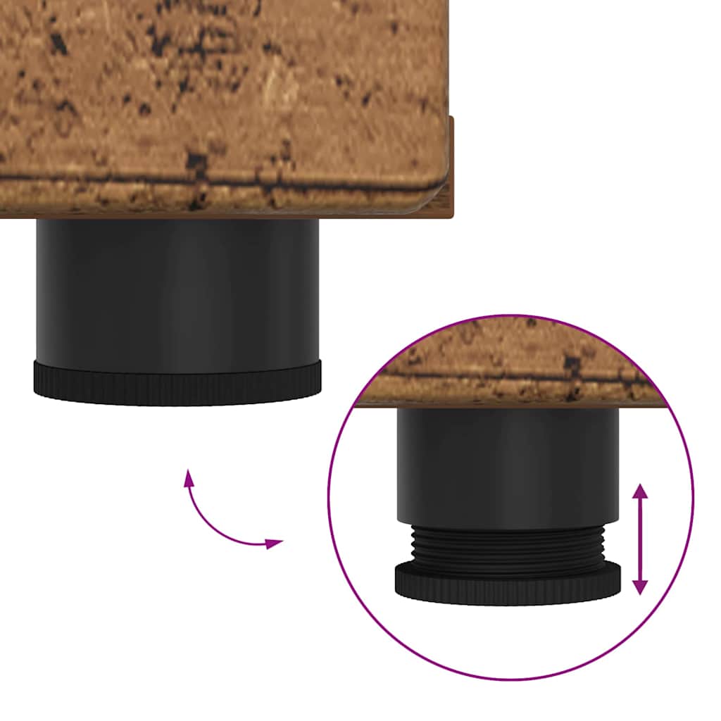 Gabinete para TV com gaveta Madeira antiga 150 x 39 x 30 cm