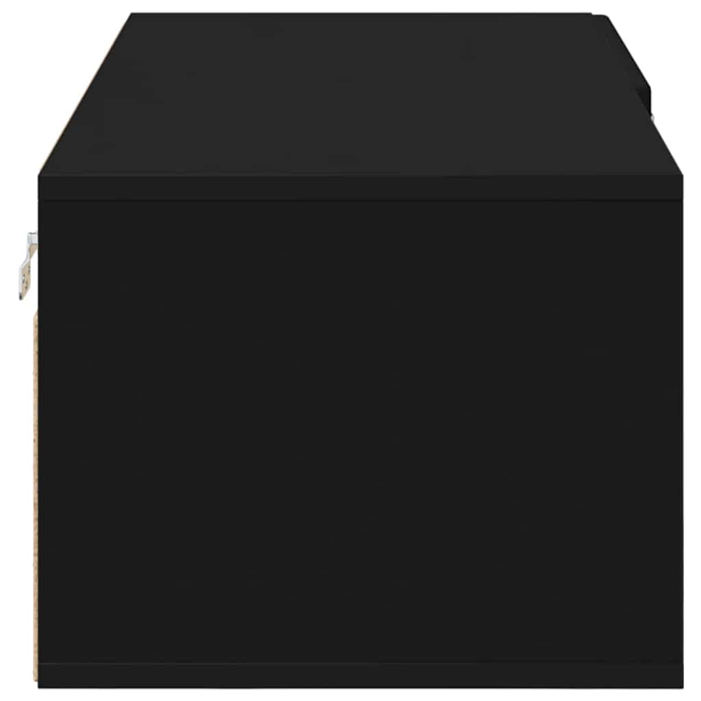 Gabinete para TV Preto 100.5 x 39 x 30 cm Madeira processada