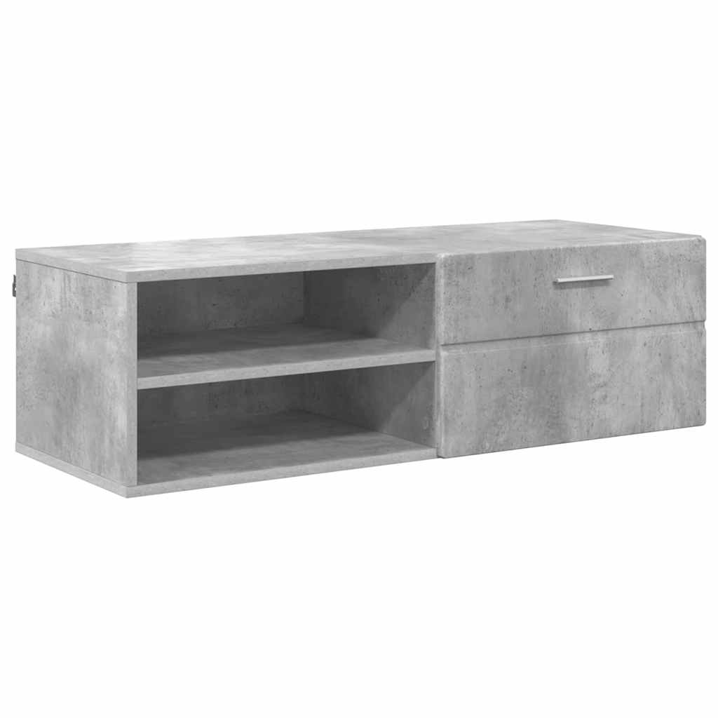Gabinete para TV com gaveta Branco brilhante 100.5 x 39 x 30 cm