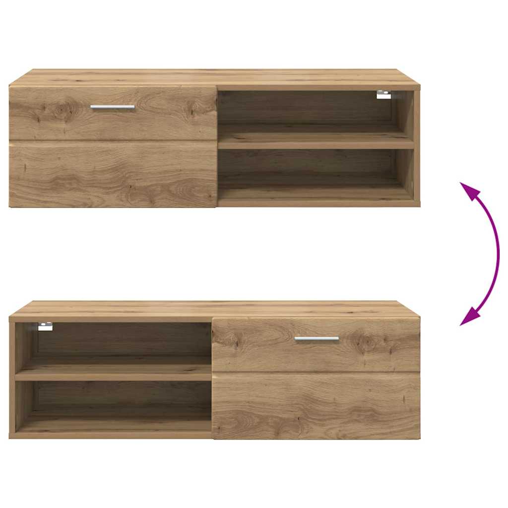 Gabinete para TV carvalho artisiano 100.5 x 39 x 30 cm