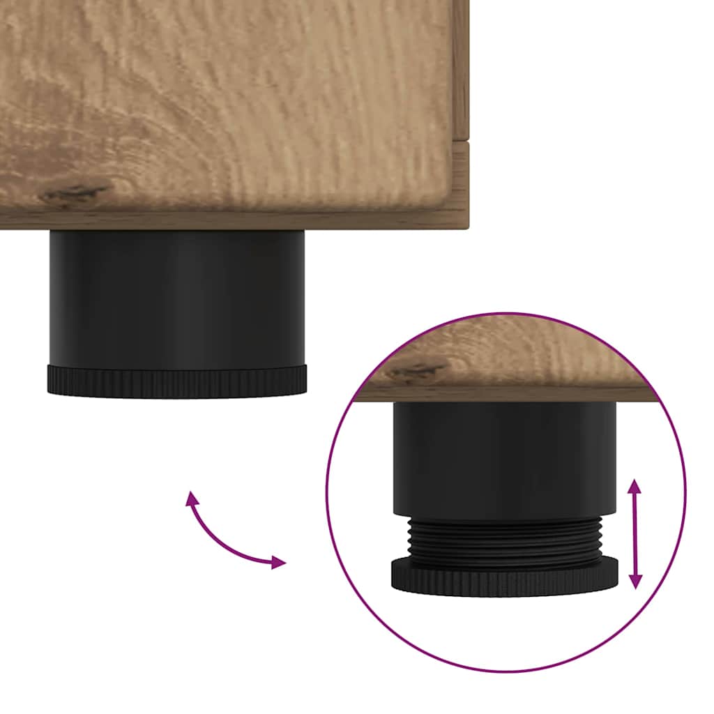 Buffet carvalho artisiano 55.5 x 29 x 100 cm Madeira processada