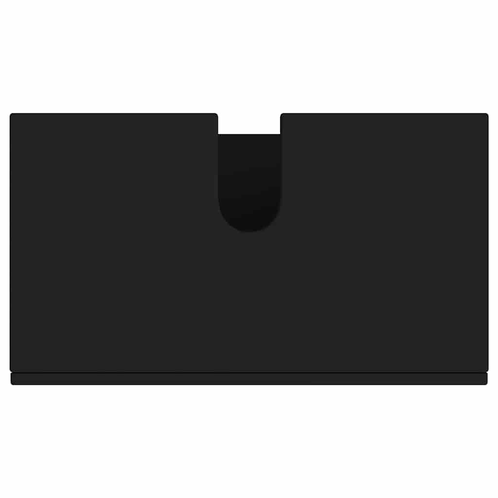 Gabinete para lavatório de banheiro TULUM Preto 60 x 34 x 63 cm