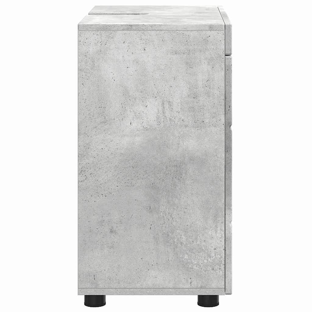 Gabinete para lavatório de banheiro TULUM Cinzento cimento