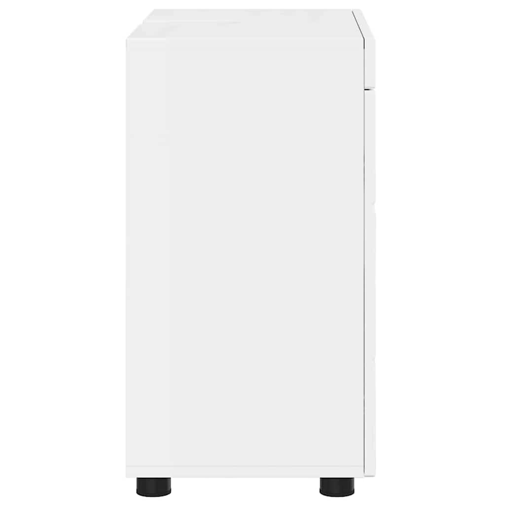 Gabinete para lavatório de banheiro TULUM Branco brilhante