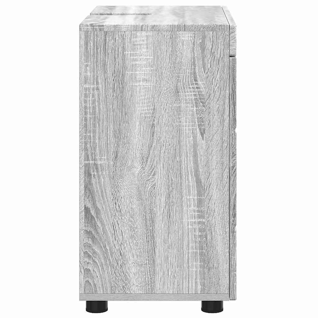 Gabinete para lavatório de banheiro TULUM Sonoma cinzento