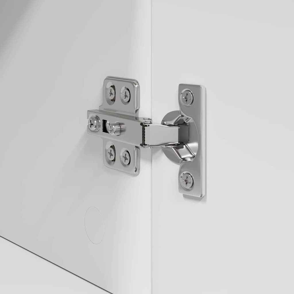 Armário de Banheiro com porta TULUM Branco 37 x 31.5 x 82 cm