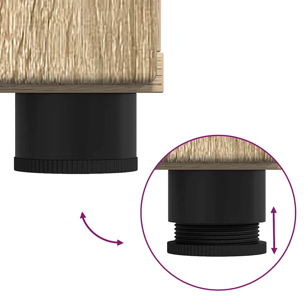 Armário de Banheiro TULUM Carvalho sonoma 37 x 31.5 x 82 cm