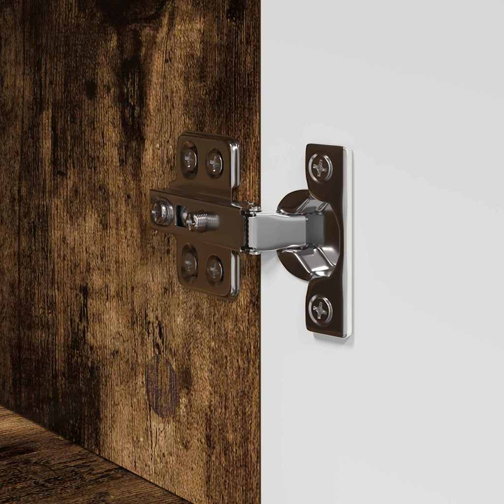 Armário de Banheiro TULUM Carvalho fumado 37 x 31.5 x 82 cm